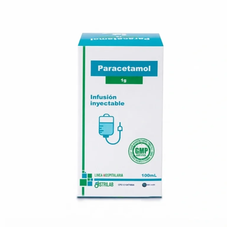 PARACETAMOL 1G X 100ML AMP (DISTRILAB)