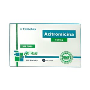 AZITROMICINA 500MG X 3 TAB (DISTRILAB)