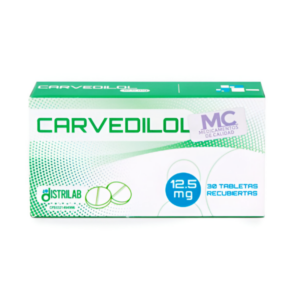 CARVEDILOL 12.5MG X 30 TAB (DISTRILAB)