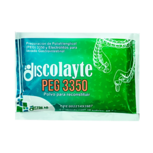 DISCOLAYTE EN POLVO 69,7GR (POLIETILENGICOL/ELECTROLITOS)(DISTRILAB)