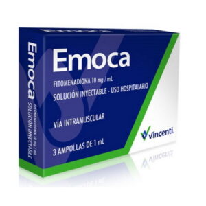 EMOCA AMP I.M X3AMP (VITAMINA K)(VINCENTI)