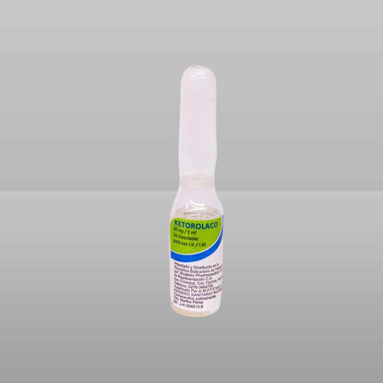 KETOROLACO 30MG/1ML I.V/I.M AMP (BIOGLASS)