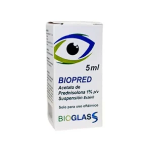BIOPRED  1% SOL OFT 5 ML (PREDNISOLONA) (BIOGLASS)