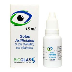 GOTAS ARTIFICIALES 0.3% HIPROMELOSA SOL OFT 15 ML (BIOGLASS)
