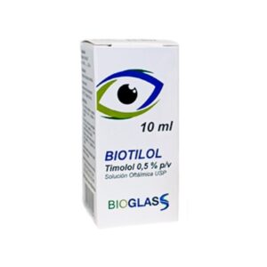 BIOTILOL 0.5% X 10ML (TIMOLOL)(BIOGLASS)(GOTAS)