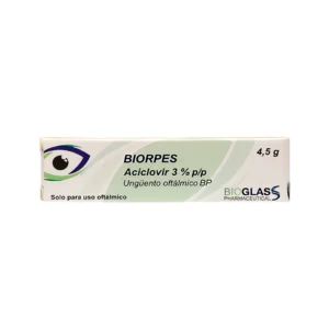 BIORPES 3% UNG OFT. 4.5G (ACICLOVIR)(BIOGLASS)