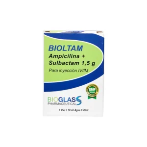 BIOLTAM 1.5 MG X 1 AMP I.V / I.M (AMPICILINA+SULBACTAM)(BIOGLASS)