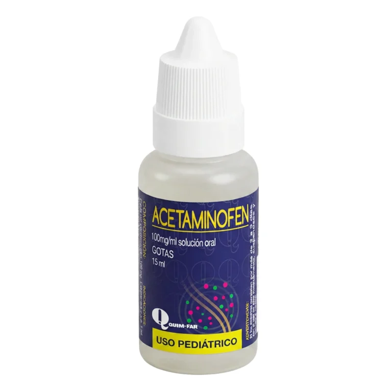 ACETAMINOFEN 100MG/ML 15ML (QUIM-FAR)(GOTAS)