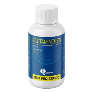 ACETAMINOFEN 120MG/5ML JBE PED X 120ML (QUIM-FAR)(JARABES)