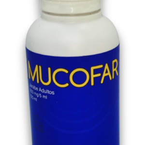 MUCOFAR 250MG/5ML X 120ML JBE ADULT (QUIM FAR) (JARABES)