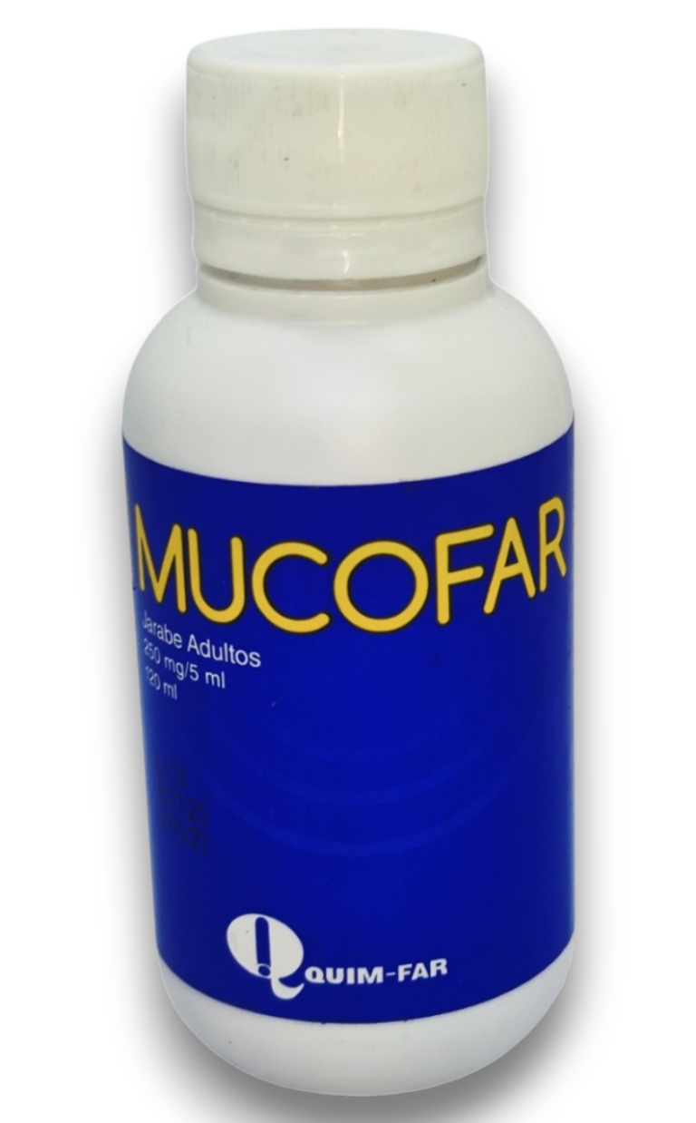 MUCOFAR 250MG/5ML X 120ML JBE ADULT (QUIM FAR) (JARABES)