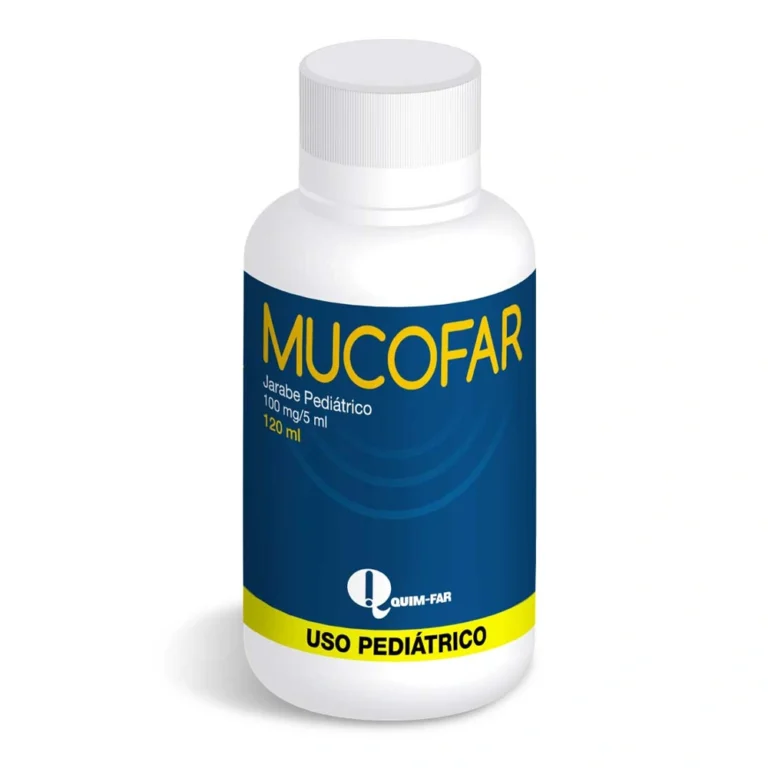MUCOFAR 100MG/5ML X 120ML JBE PED (QUIM-FAR) (JARABES)