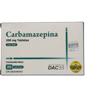 CARBAMAZEPINA 200MG X 20 TAB (DAC55)