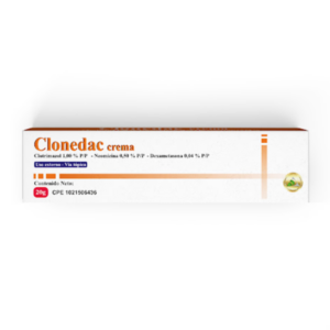 CLONEDAC 20GR (CLOTRIMAZOL-NEOMICINA-DEXAMETASONA) (CREMAS) (DAC55)