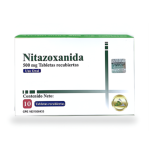 NITAZOXANIDA 500MG X 10 TAB (DAC55)