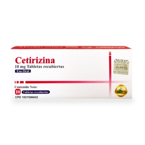 CETIRIZINA 10 MG x 10 TAB (DAC55)