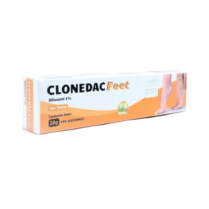 CLONEDAC FEET 1% CR TOPICA 20GR (BIFONAZOL) (CREMAS) (DAC55)