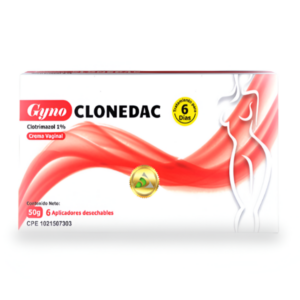 GYNODAC CR VAGINAL 1% 50G X6 (CLOTRIMAZOL) (GYNO CLONEDAC) (DAC55)