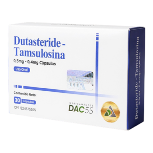 DUTASTERIDE – TAMSULOSINA 0.5 MG / 0.4 MG X 30 CAP (DAC55)