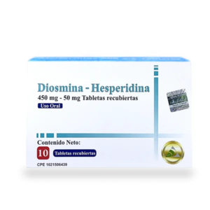 #DACMINA PLUS (DIOSMINA 450MG – HESPERIDINA 50MG) X 30 TAB (DAC55)
