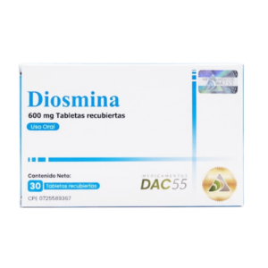 DIOSMINA 600MG X 30 TAB (DAC55)