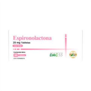 ESPIRONOLACTONA 25MG X 30 TAB (DAC55)