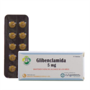 GLIBENCLAMIDA 5MG X10TAB (JL PHARMA)