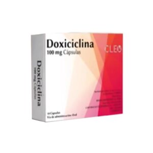 DOXICICLINA 100MG X 10 CAP (CLEO)