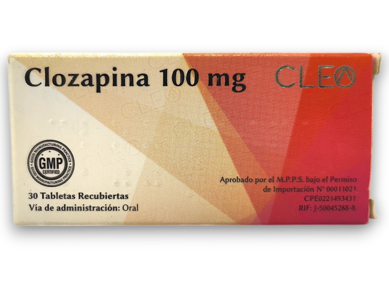 CLOZAPINA 100MG X 30 TAB (CLEO)