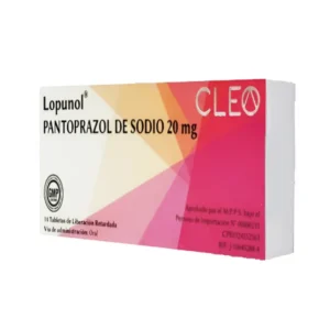 LOPUNOL 20MG X 14 TAB (PANTOPRAZOL)(CLEO)
