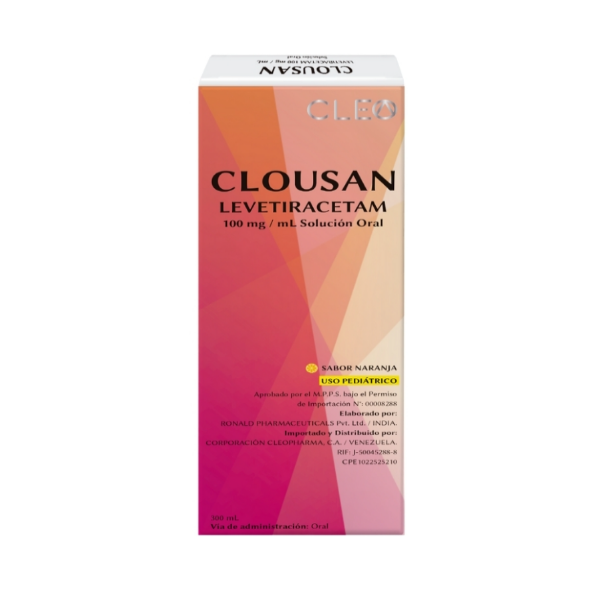 CLOUSAN 100MG/ML 150ML (LEVETIRACETAM)(CLEO)