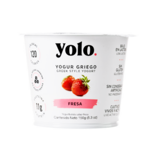 YOGUR YOLO 150GR (FRESA)
