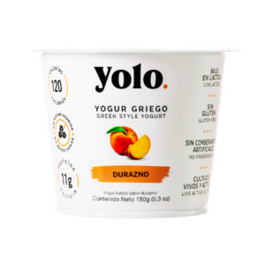 YOGUR YOLO 150GR (DURAZNO)