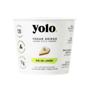YOGUR YOLO 150GR (PIE DE LIMON)