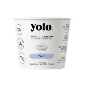 YOGUR YOLO 150GR (PLAIN)