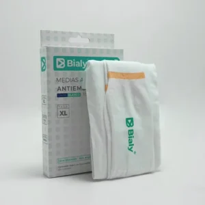 MEDIAS DE COMPRESION 15- 20MMHG AL MUSLO TALLA XL (BIALY)(MMQ)