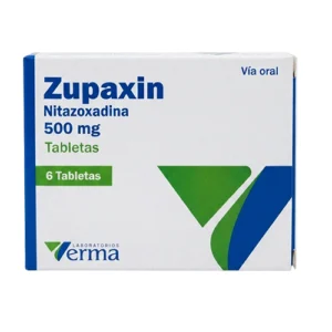 ZUPAXIN 500MG X 6 TAB (NITAZOXANIDA)(VERMA)