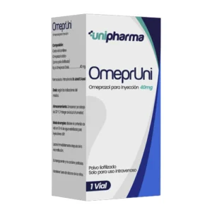 OMEPRUNI OMEPRAZOL AMP 40MG X 1 (UNIPHARMA)