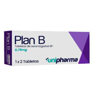 PLAN B 0.75 MG X 2 TAB (LEVONORGESTREL)(UNIPHARMA)