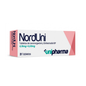 NORDUNI X21 TAB (LEVONORGESTREL /ETINILESTRADIOL)(UNIPHARMA)