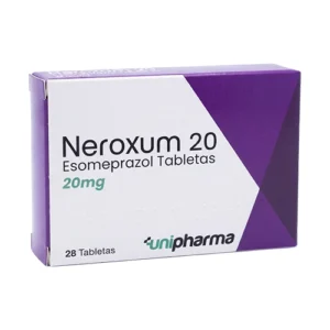 NEROXUM 20MG X 28 TAB (ESOMEPRAZOL) UNIPHARMA