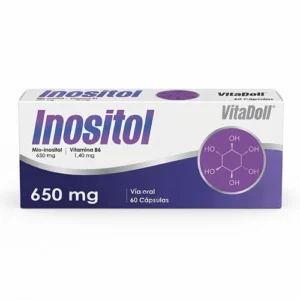 INOSITOL  MIO INOSITOL 650MG/ VITAMINA B6 1.40MG X 60CAP VITADOLL (DOLLYFARMA)