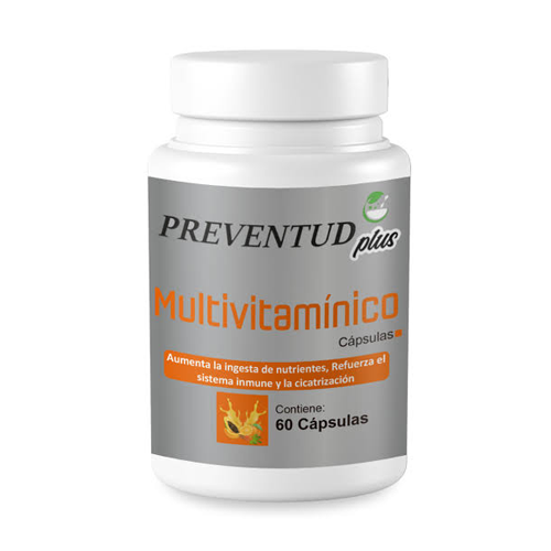 MULTIVITAMINICO (VITC-D-E-A+ZINC) X 30CAP (PREVENTUD PLUS)