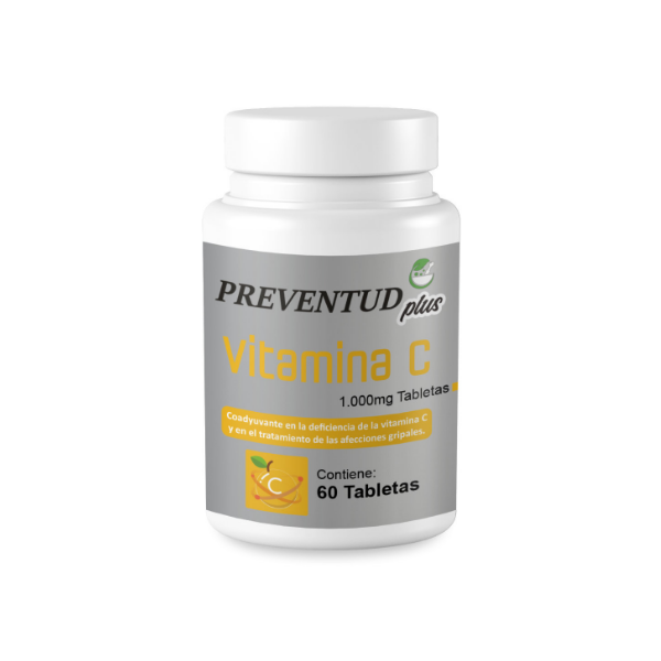 VITAMINA C 1000MG X 60 TAB (PREVENTUD PLUS)