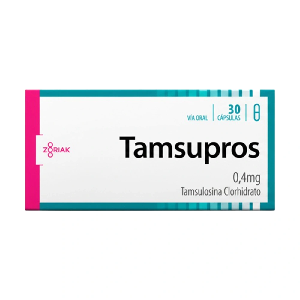 TAMSUPROS 0.4 MG X 30 CAP (TAMSULOSINA)(ZORIAK)