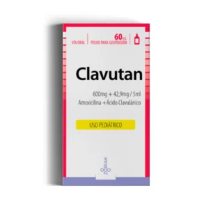 CLAVUTAN 600MG/42.90MG/5ML X 60ML (AMOXICILINA /CLAVULANICO)(ZORIAK)