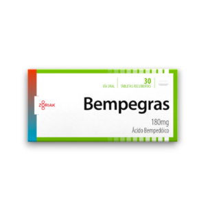 BEMPEGRAS 180MG X 30 TAB (ACIDO BEMPEDOICO)(ZORIAK)