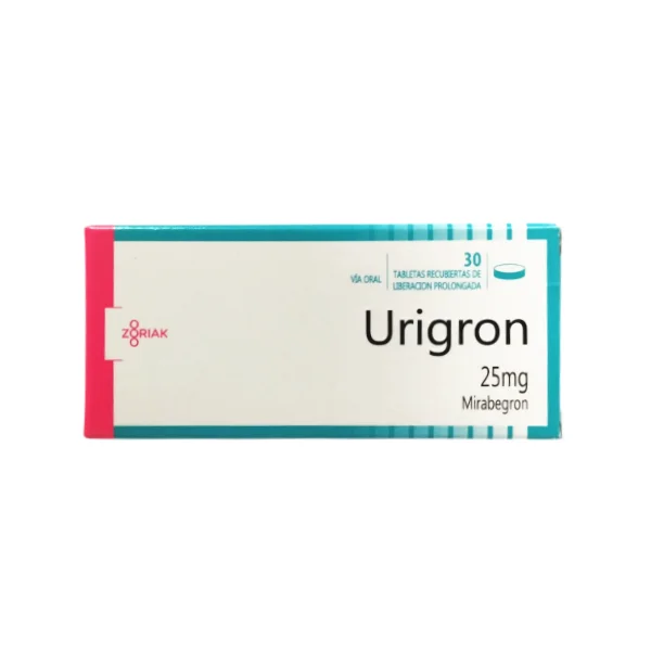 URIGRON 25MG X 30 TAB (MIRABEGRON) ZORIAK