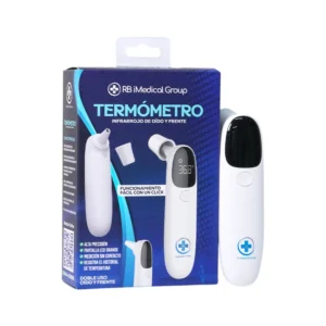 TERMOMETRO INFRARROJO DE OIDO Y FRENTE RB IMEDICAL GROUP