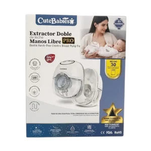 EXTRACTOR DE LECHE MANOS LIBRES PRO (CUTE BABIES)
